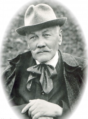 P.O.Hviezdoslav portrét - ilustračný obrázok