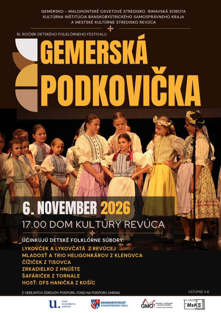 GMOS, Gemerská podkovička 2026